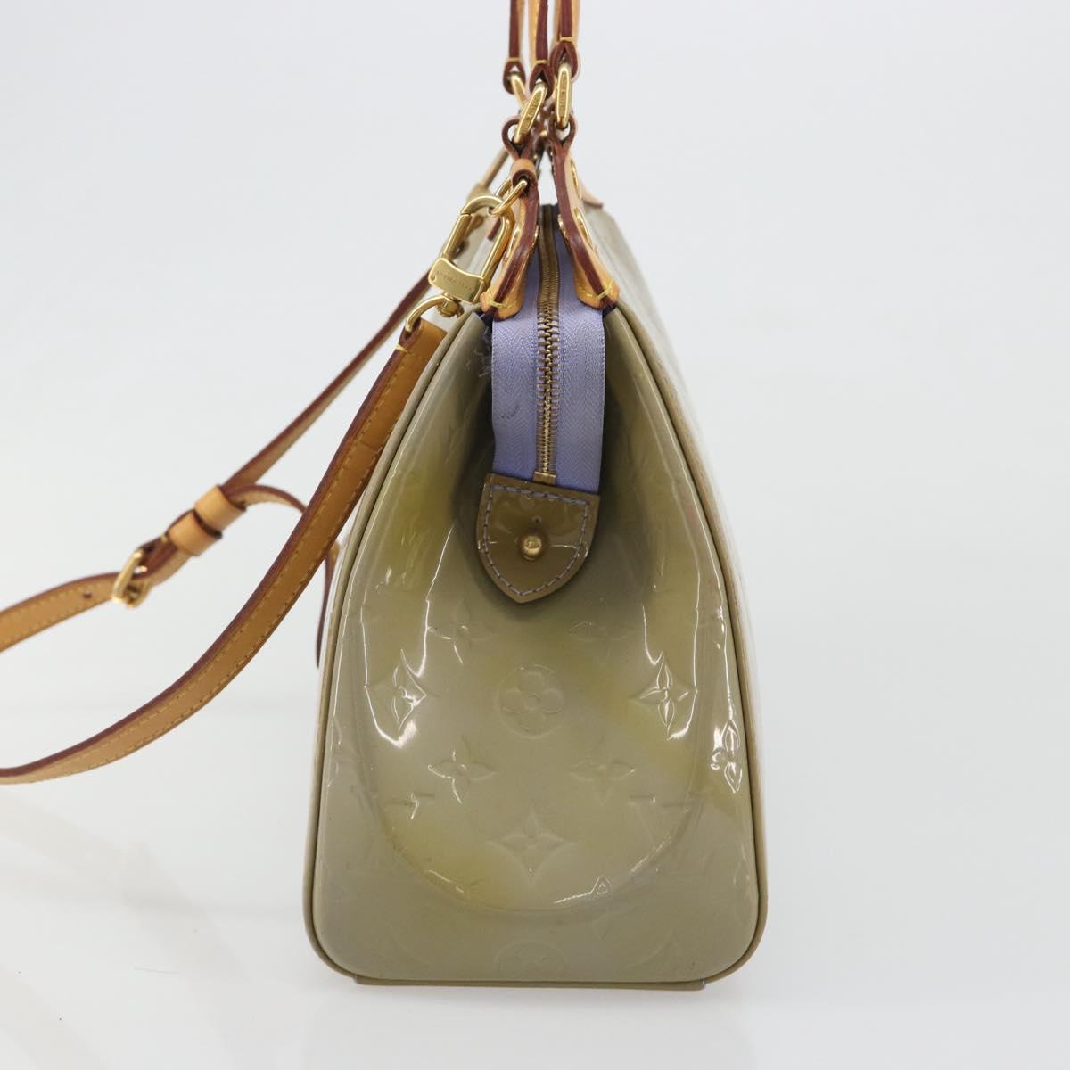 LOUIS VUITTON Monogram Vernis Blair MM Hand Bag 2way Lila M90107 LV Auth BA13605