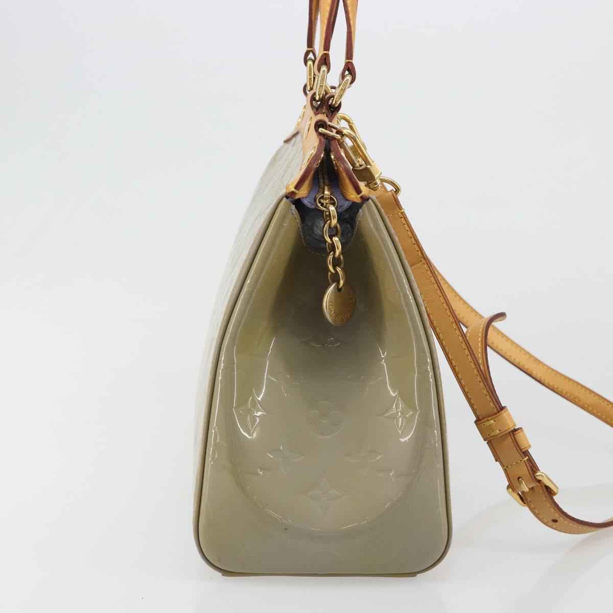 LOUIS VUITTON Monogram Vernis Blair MM Hand Bag 2way Lila M90107 LV Auth BA13605