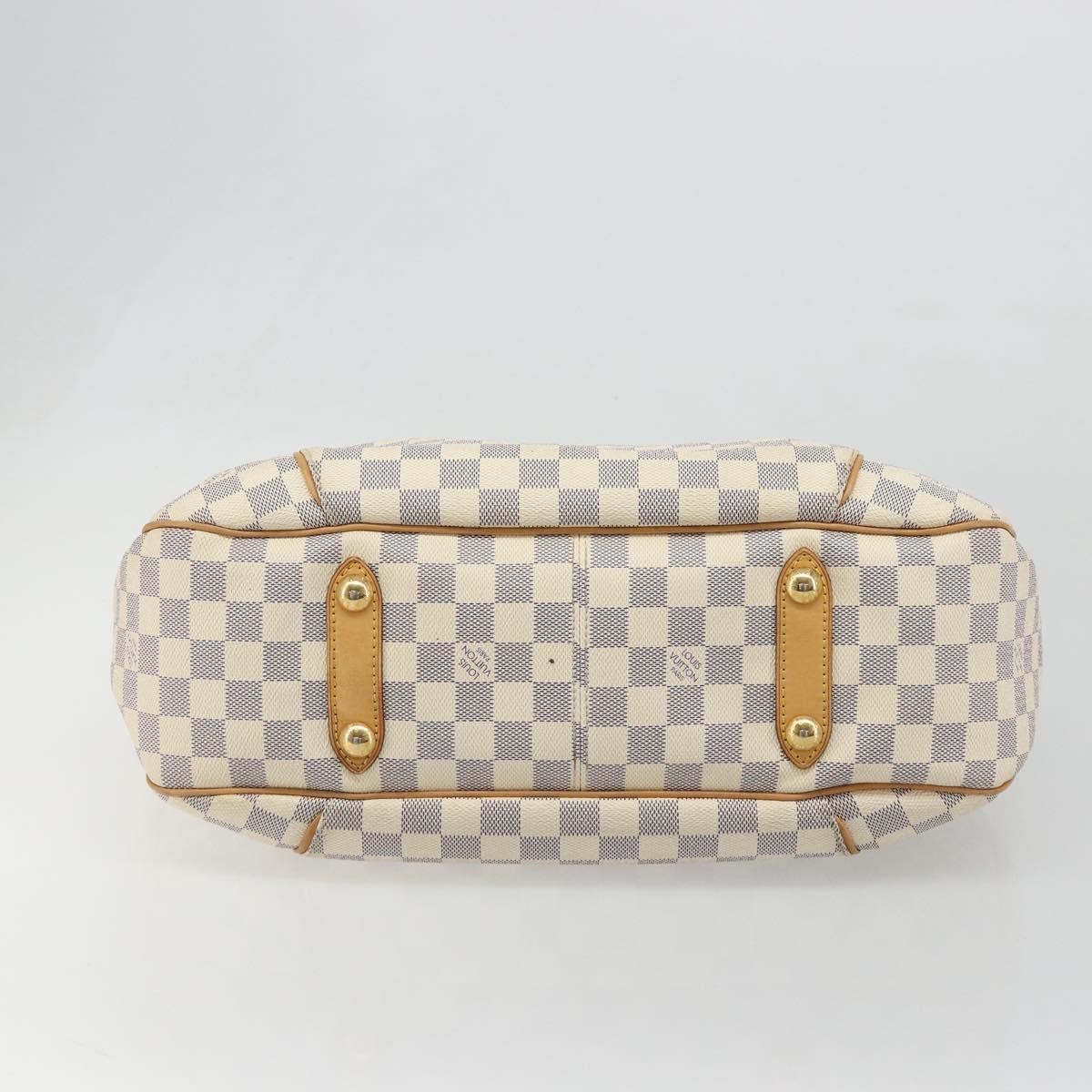 LOUIS VUITTON Damier Azur Galliera PM Shoulder Bag N55215 LV Auth BA13610