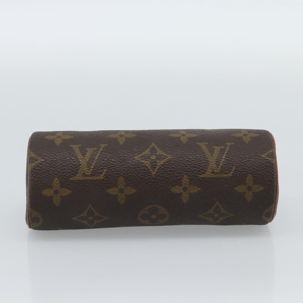 LOUIS VUITTON Monogram Papillon Pouch LV Auth BA13619
