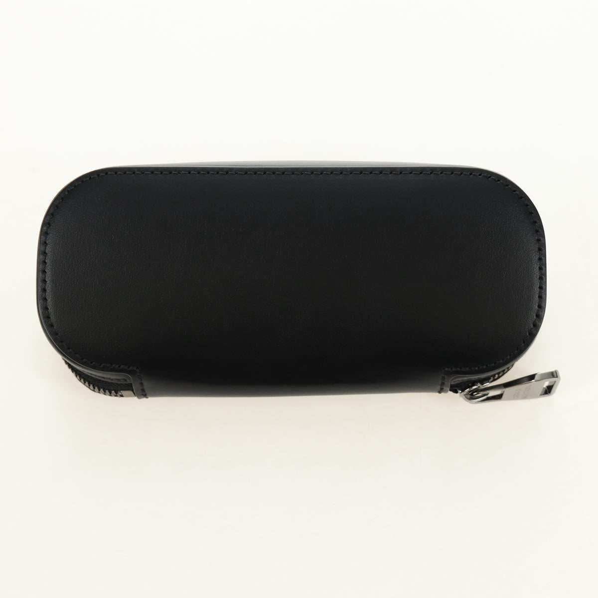 LOUIS VUITTON Monogram Eclipse Etui Lunette GM Glasses Case GI0654 Auth BA13621M