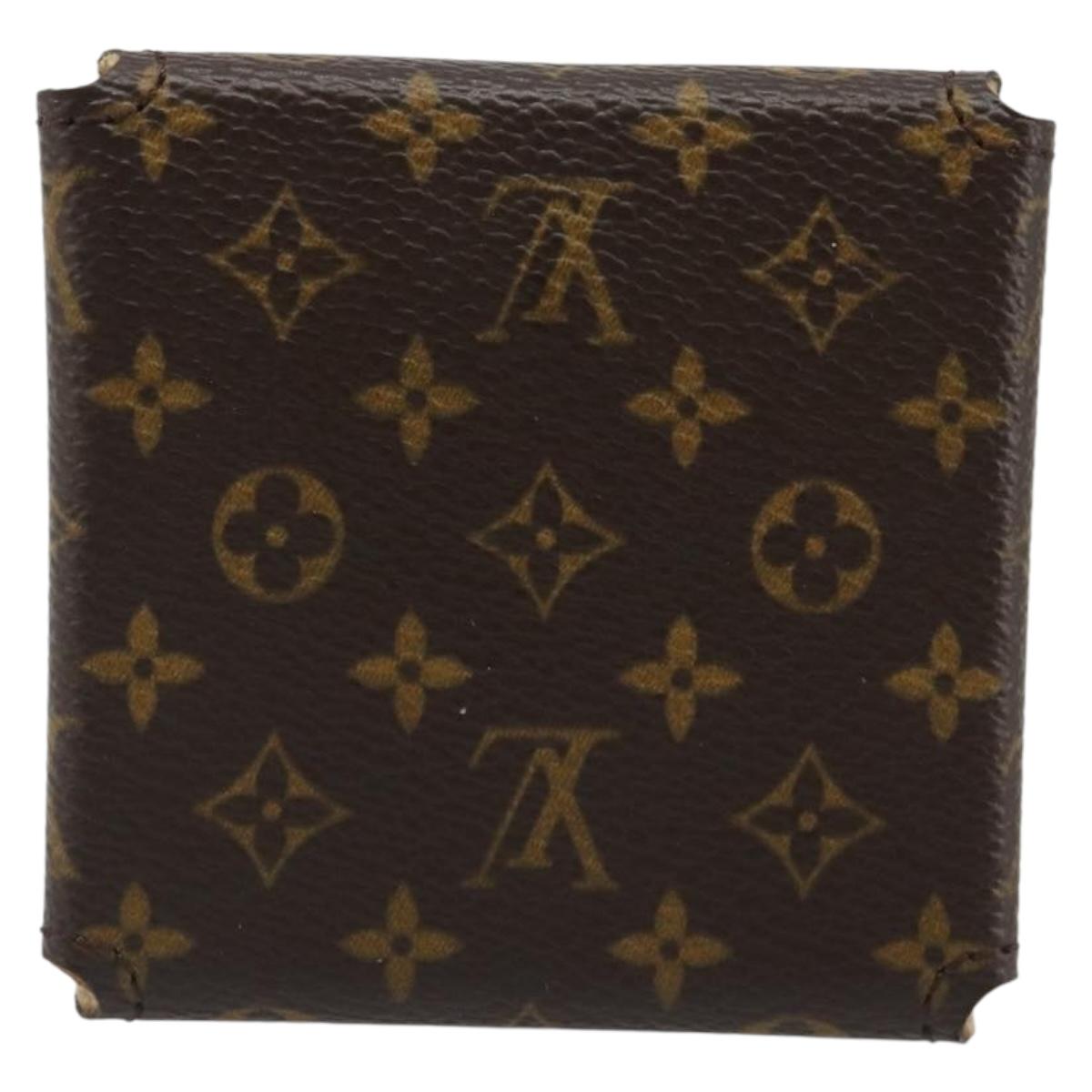LOUIS VUITTON Monogram Jewelry case Jewelry Box LV Auth BA13625V