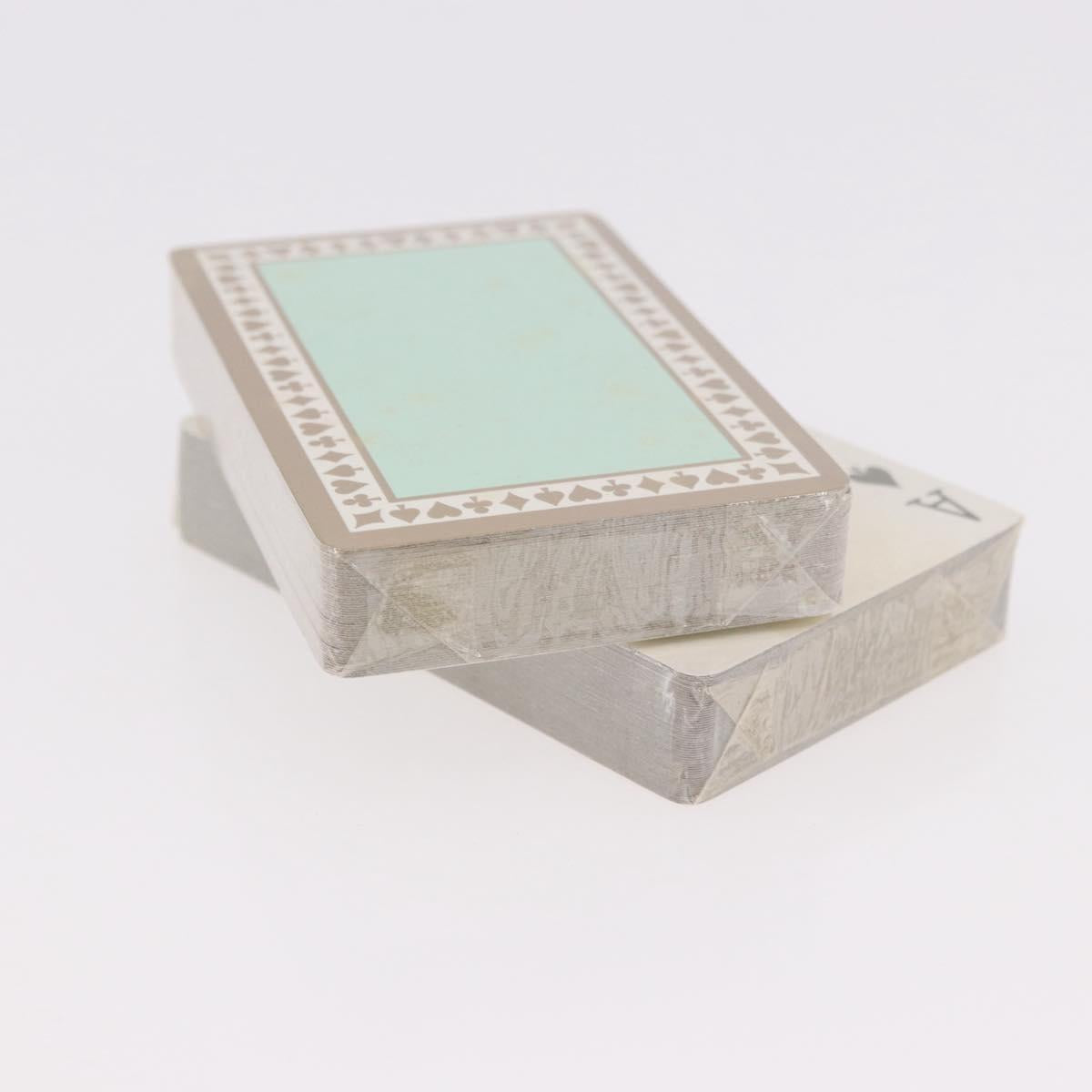 TIFFANY&Co. Playing Cards Paper Blue Green Auth BA13631A