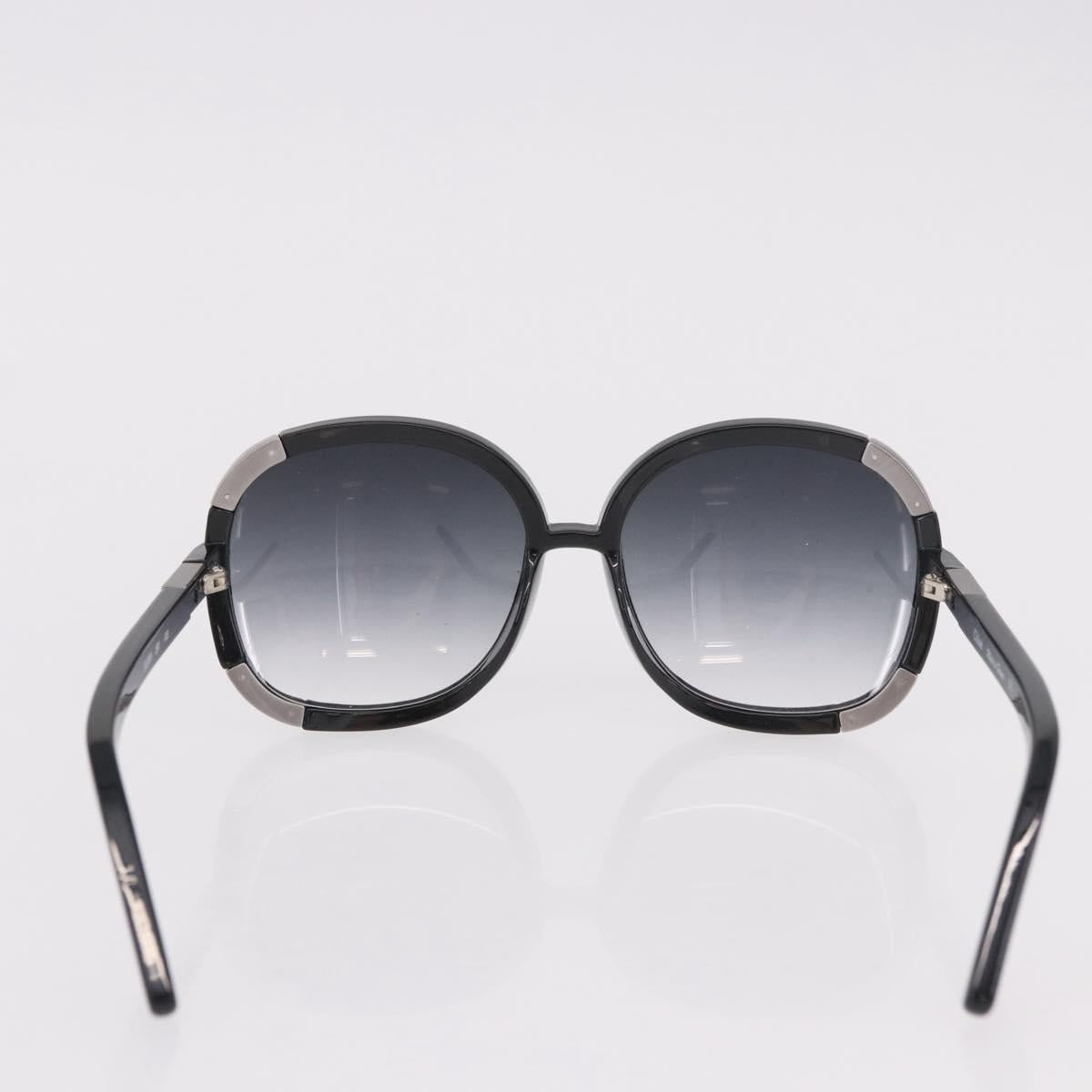 VALENTINO Chloe Sunglasses Plastic 4 Set Black Beige Brown Auth BA13633