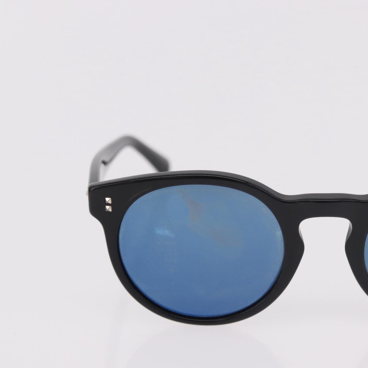 VALENTINO Chloe Sunglasses Plastic 4 Set Black Beige Brown Auth BA13633