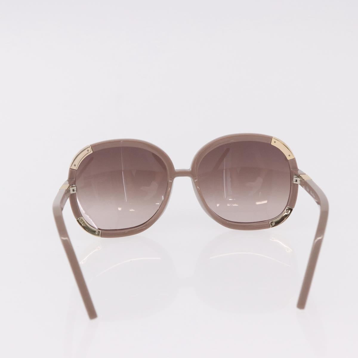 VALENTINO Chloe Sunglasses Plastic 4 Set Black Beige Brown Auth BA13633