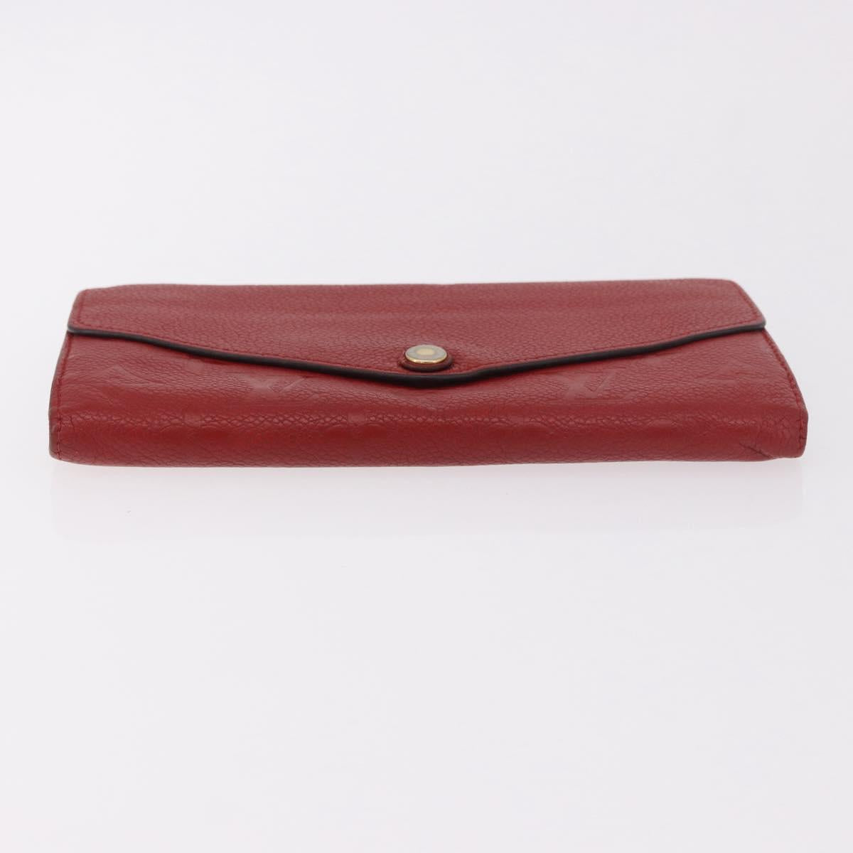 LOUIS VUITTON Multicolor Vernis Wallet 3 Set Multicolor Red LV Auth BA13655