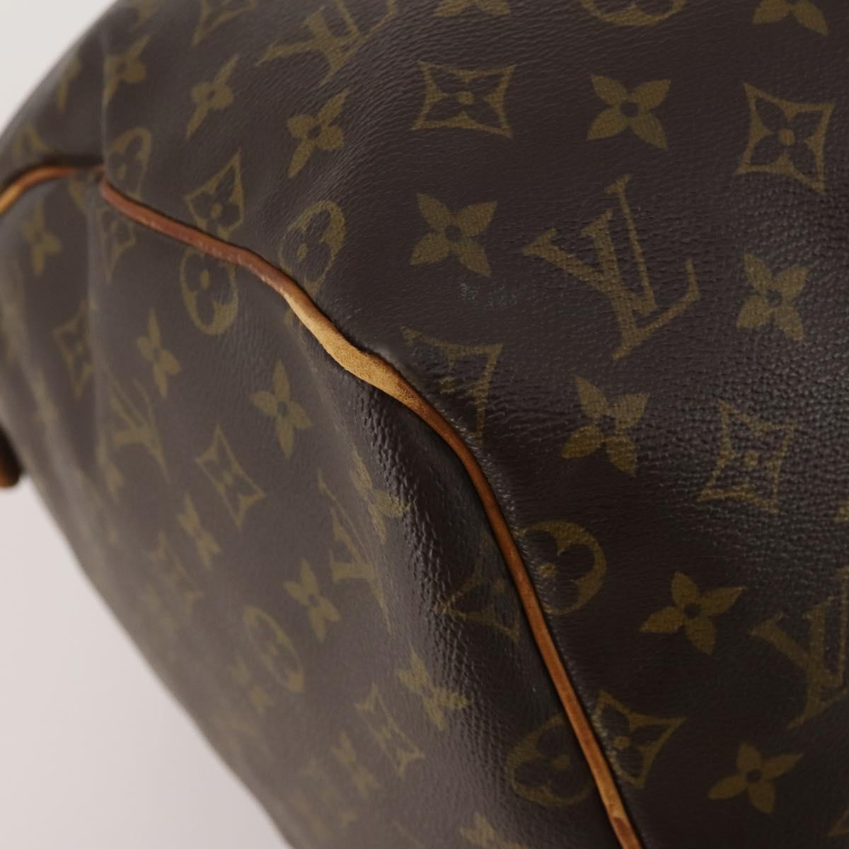 LOUIS VUITTON Monogram Keepall 55 Boston Bag M41424 LV Auth BA13664A
