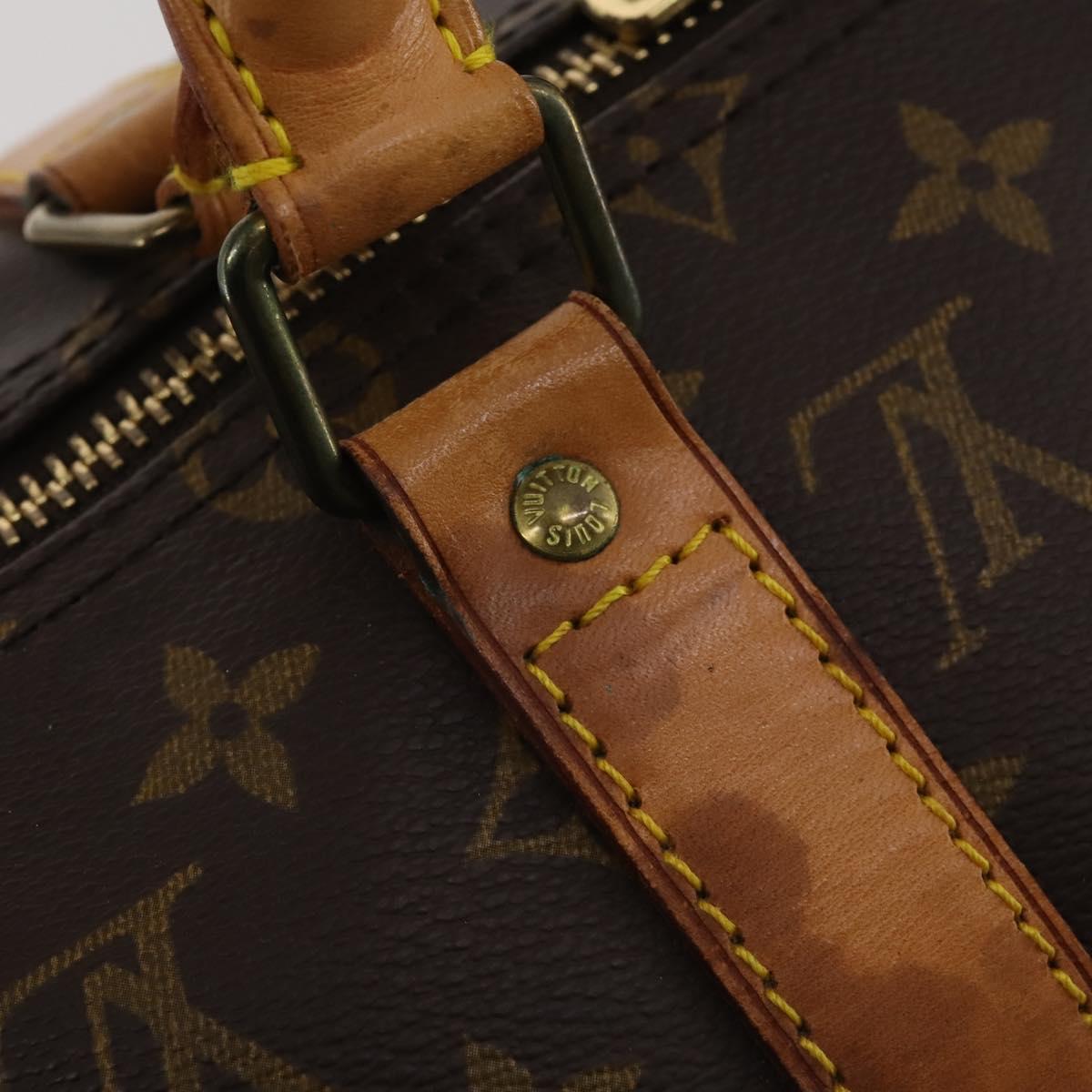 LOUIS VUITTON Monogram Keepall 50 Boston Bag M41426 LV Auth BA13665A