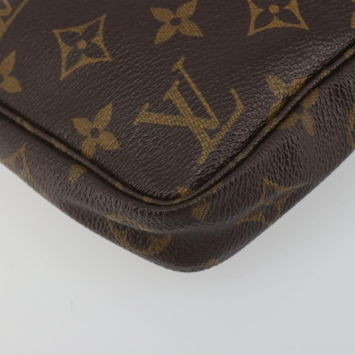 LOUIS VUITTON Monogram panda Pochette Accessoires Pouch M51981 LV Auth BA13669V