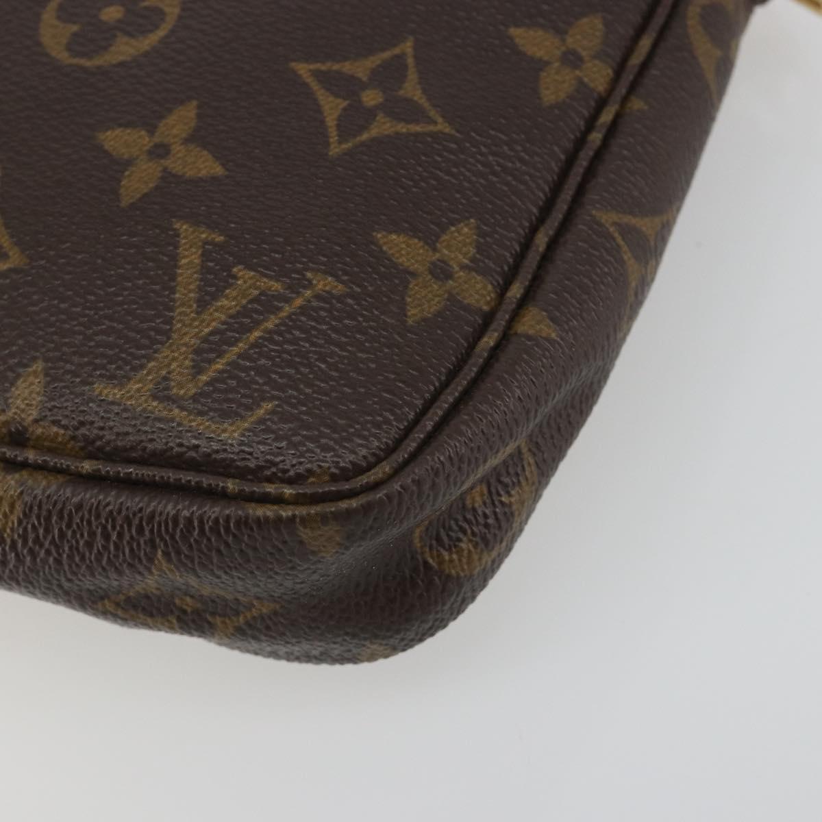 LOUIS VUITTON Monogram panda Pochette Accessoires Pouch M51981 LV Auth BA13669V