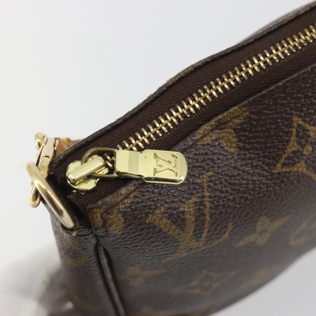 LOUIS VUITTON Monogram panda Pochette Accessoires Pouch M51981 LV Auth BA13669V