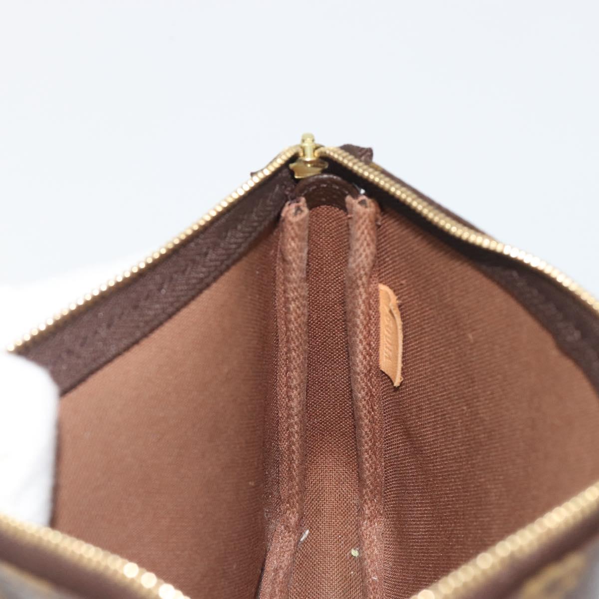 LOUIS VUITTON Monogram panda Pochette Accessoires Pouch M51981 LV Auth BA13669V