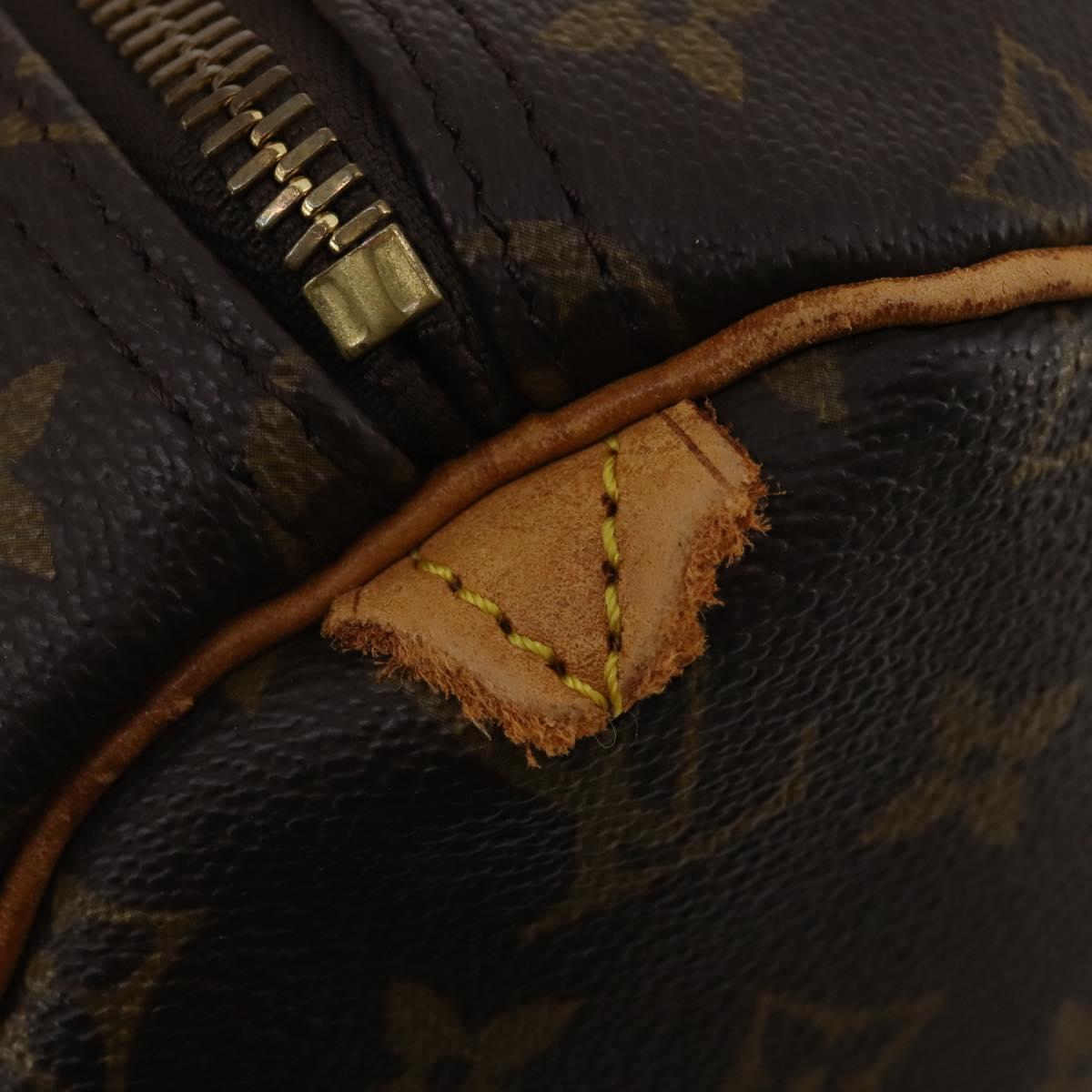 LOUIS VUITTON Monogram Keepall 55 Boston Bag M41424 LV Auth BA13678