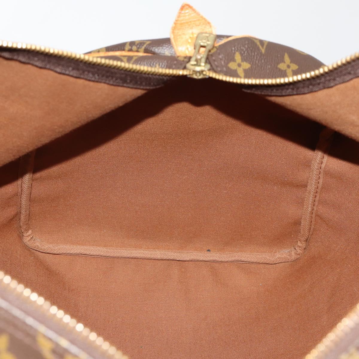 LOUIS VUITTON Monogram Keepall 55 Boston Bag M41424 LV Auth BA13678