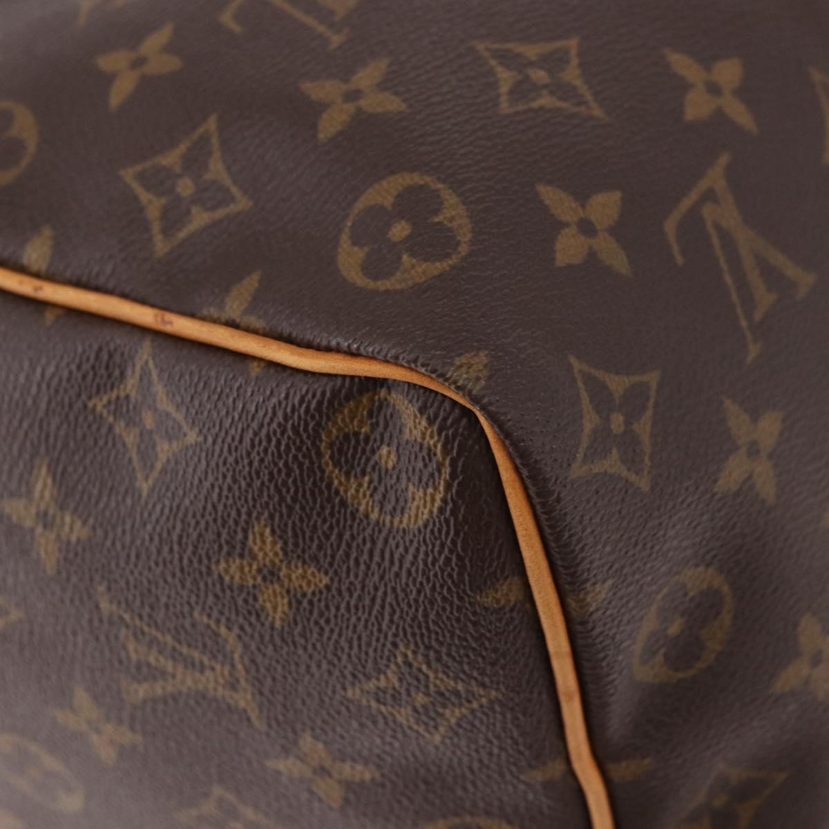 LOUIS VUITTON Monogram Speedy 35 Hand Bag M41524 LV Auth BA13690V