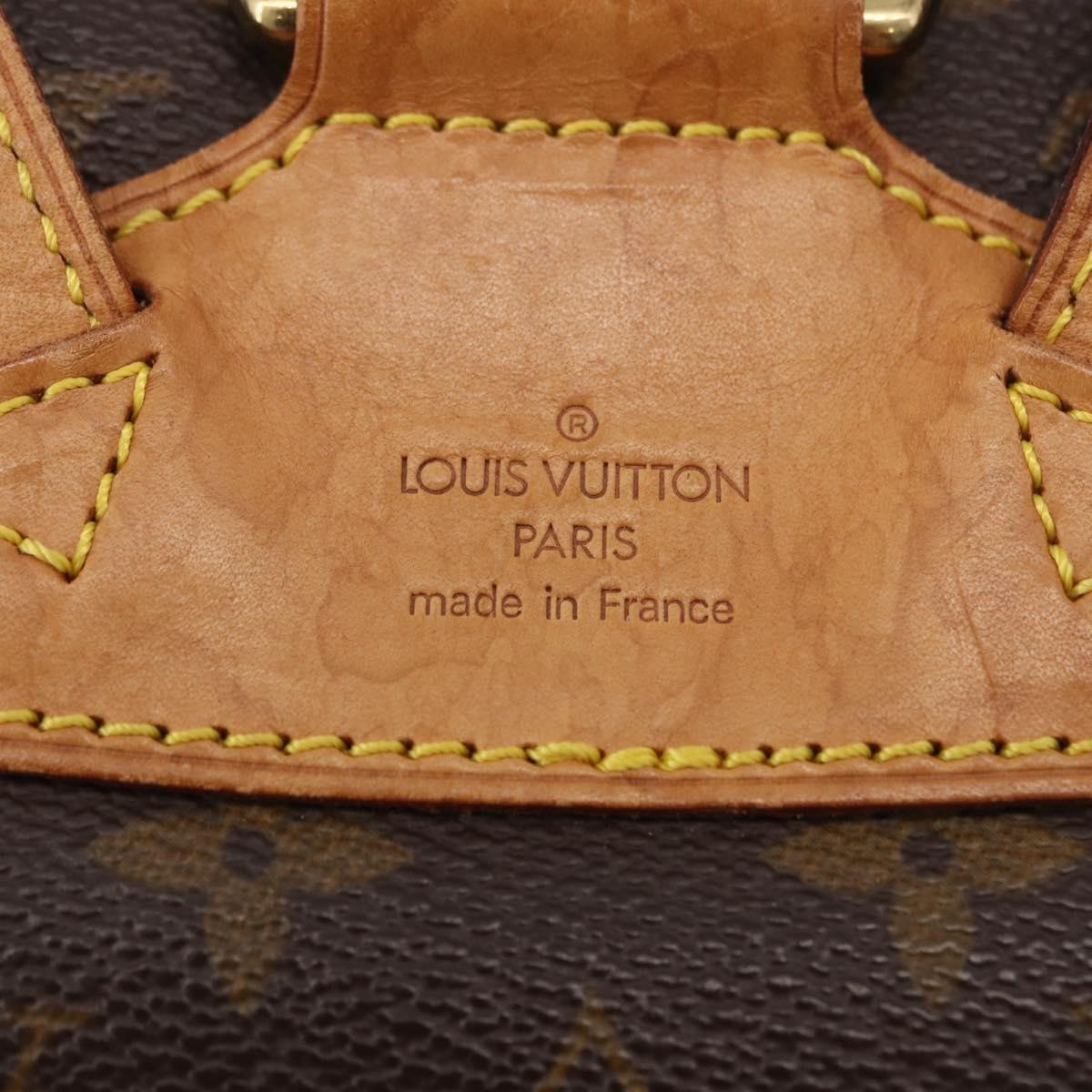 LOUIS VUITTON Monogram Montsouris PM Backpack M51137 LV Auth BA13691