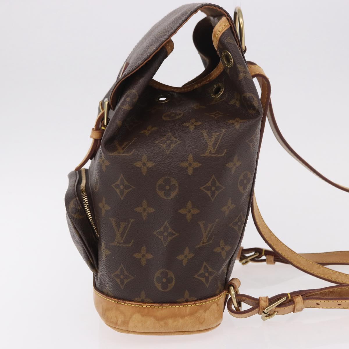 LOUIS VUITTON Monogram Montsouris PM Backpack M51137 LV Auth BA13691