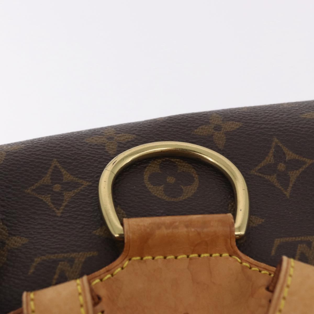 LOUIS VUITTON Monogram Montsouris PM Backpack M51137 LV Auth BA13691