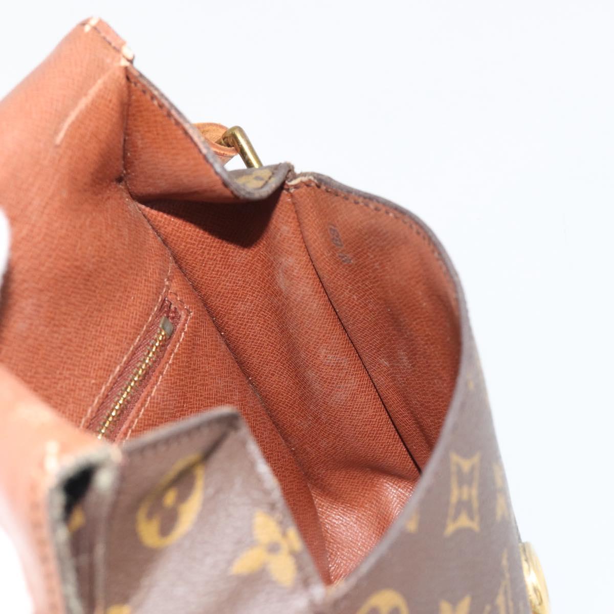 LOUIS VUITTON Monogram Saint Cloud MM Shoulder Bag M51243 LV Auth BA13694