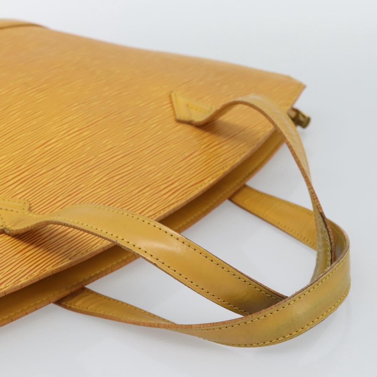 LOUIS VUITTON Epi Saint Jacques Shopping Bag Yellow M52269 LV Auth BA13697