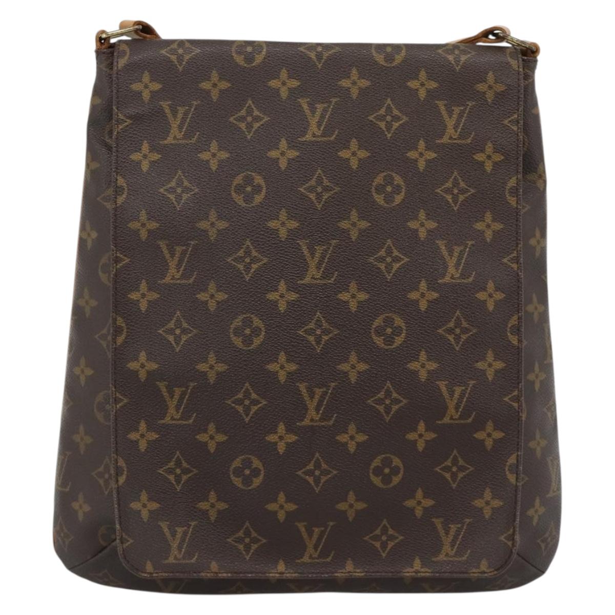 LOUIS VUITTON Monogram Musette Shoulder Bag M51256 LV Auth BA13699
