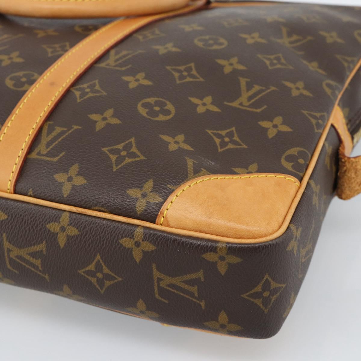 LOUIS VUITTON Monogram Porte Documents Voyage Bag M53361 LV Auth BA13704A