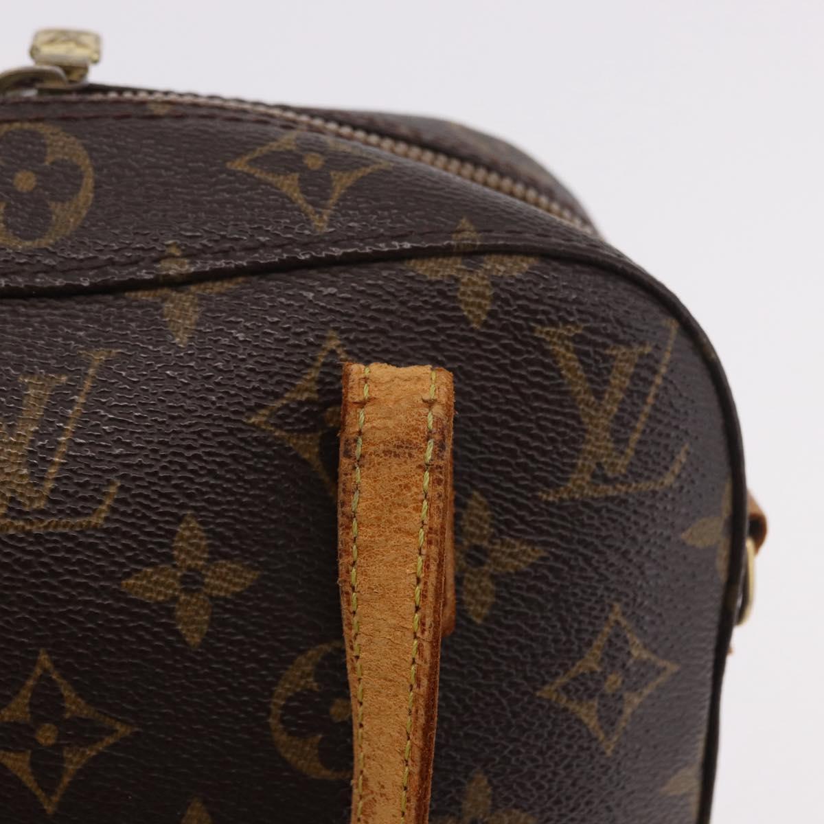LOUIS VUITTON Monogram Spontini Hand Bag M47500 LV Auth BA13706