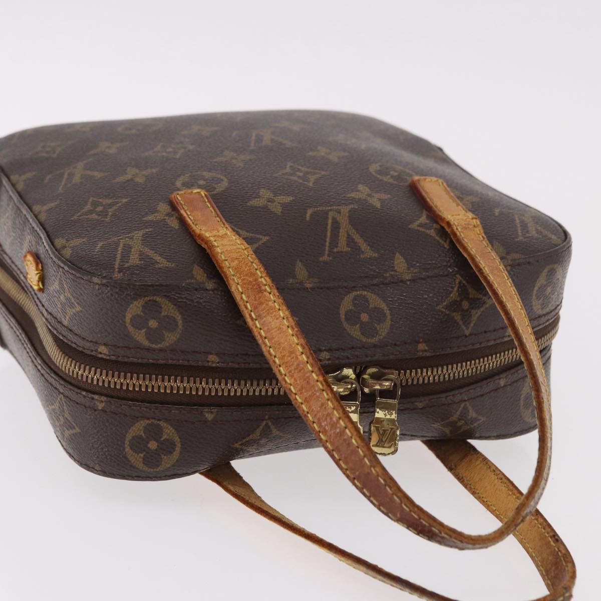 LOUIS VUITTON Monogram Spontini Hand Bag M47500 LV Auth BA13706