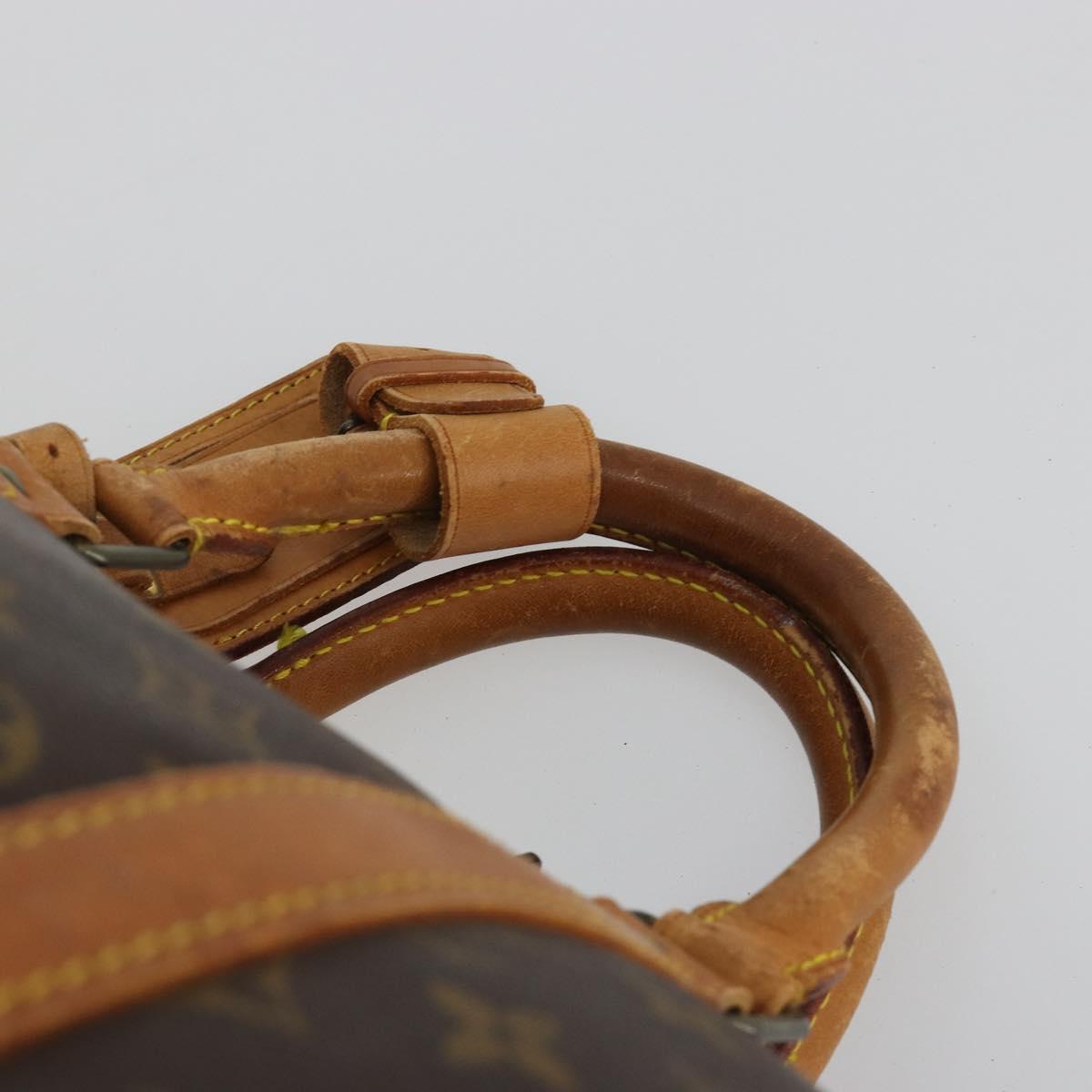LOUIS VUITTON Monogram Keepall 55 Boston Bag M41424 LV Auth BA13713