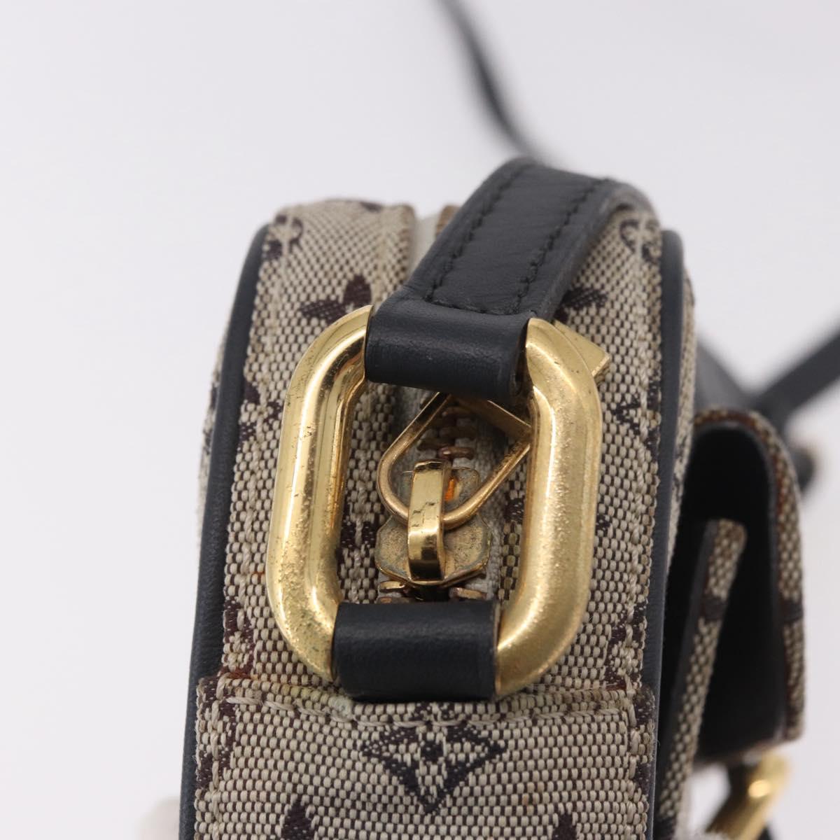 LOUIS VUITTON Monogram Mini Juliet MM Shoulder Bag Blue M92004 LV Auth BA13715