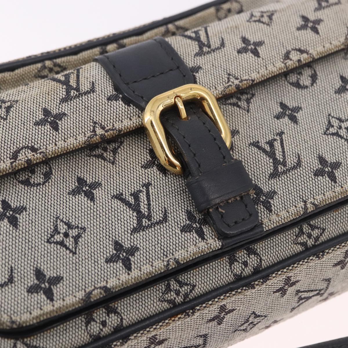 LOUIS VUITTON Monogram Mini Juliet MM Shoulder Bag Blue M92004 LV Auth BA13715