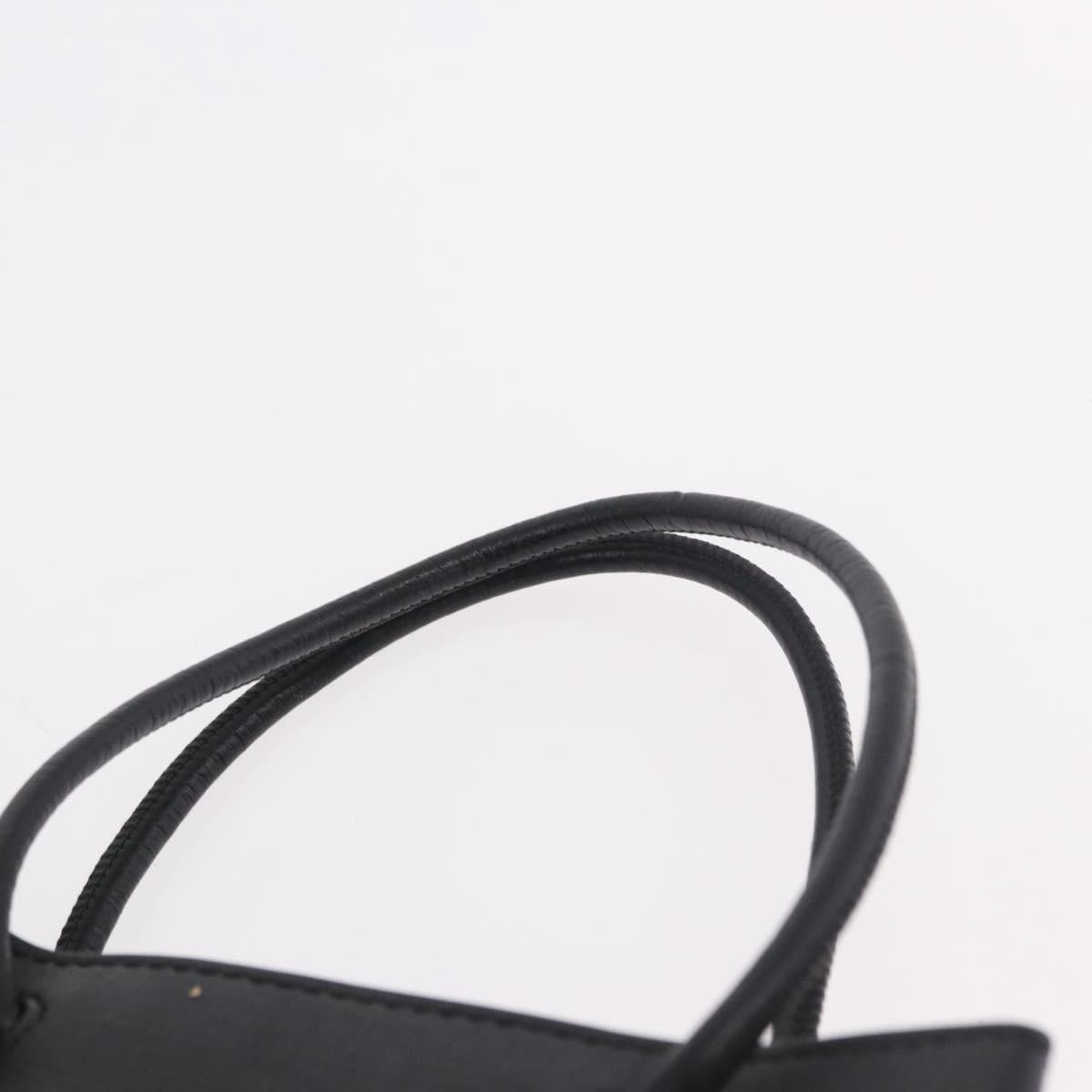 BALENCIAGA Tote Bag Leather 2way Black 572411 Auth BA13726A