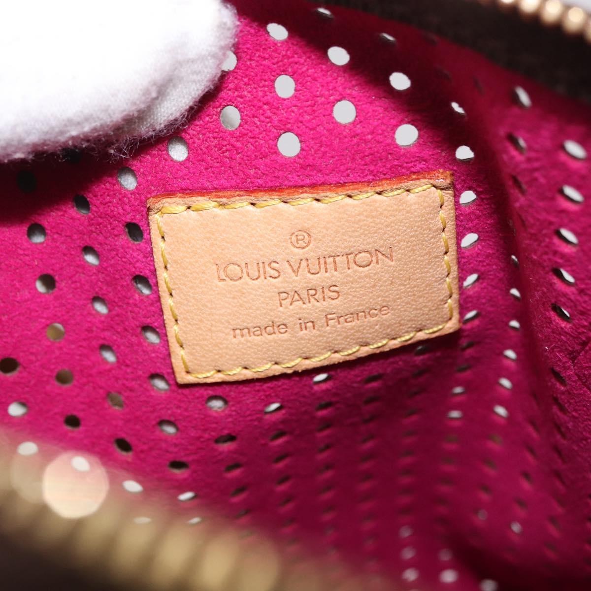 LOUIS VUITTON Monogram Perfo Speedy 30 Hand Bag M95180 LV Auth BA13727SAV