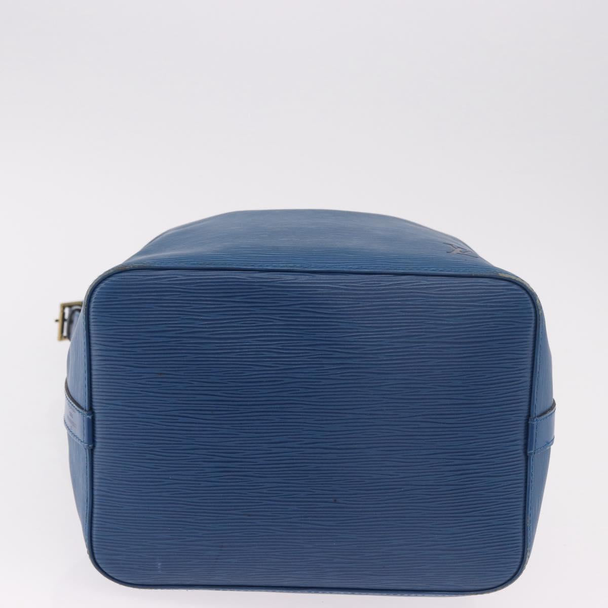 LOUIS VUITTON Epi Petit Noe Shoulder Bag Blue M44105 LV Auth BA13746A