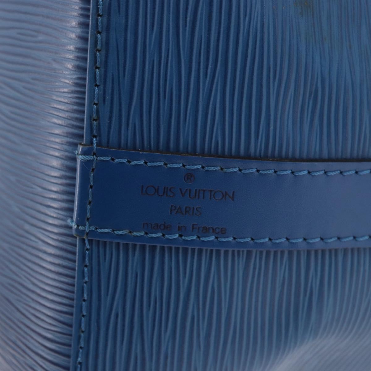 LOUIS VUITTON Epi Petit Noe Shoulder Bag Blue M44105 LV Auth BA13746A