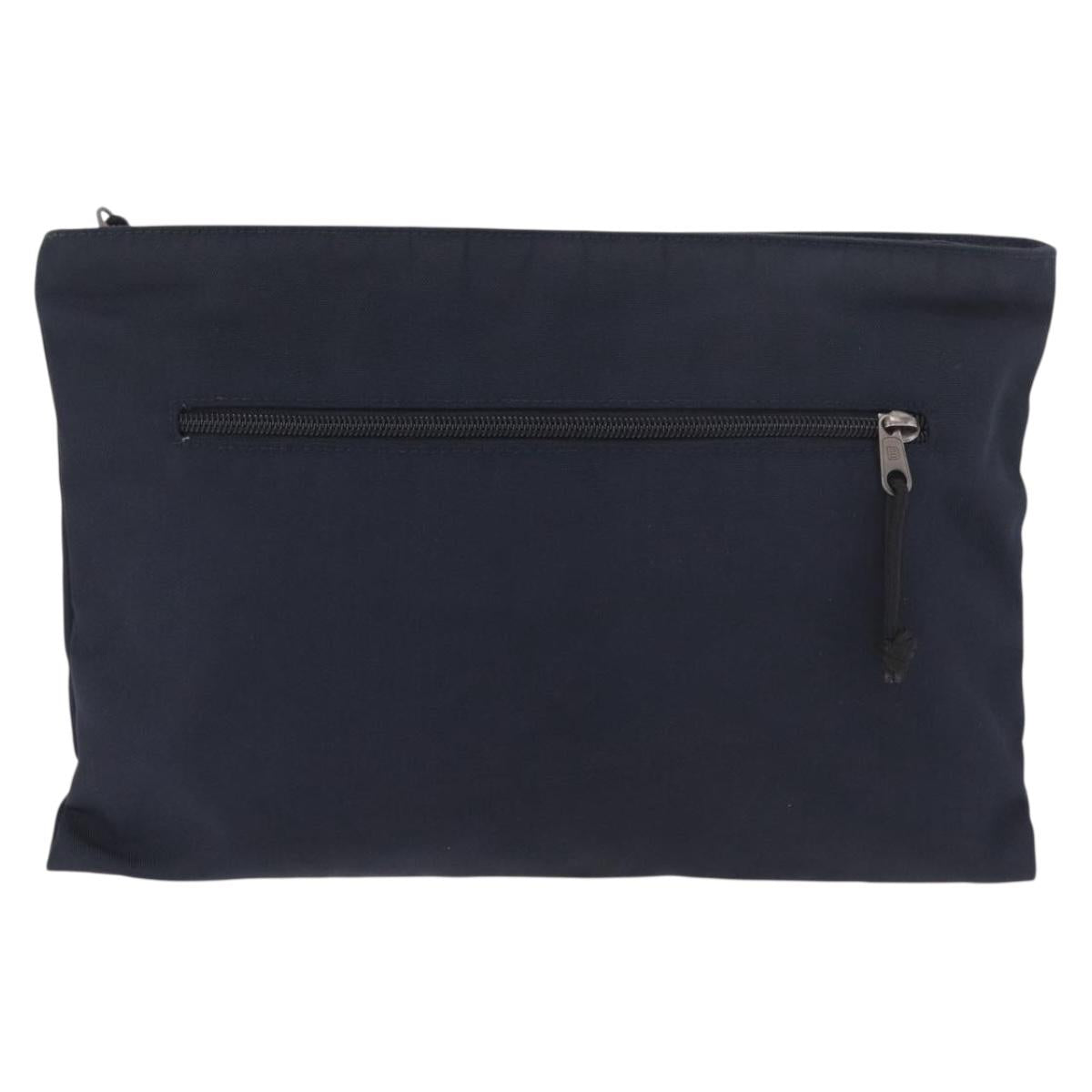 BALENCIAGA Clutch Bag Nylon Black 459745 Auth BA13749A