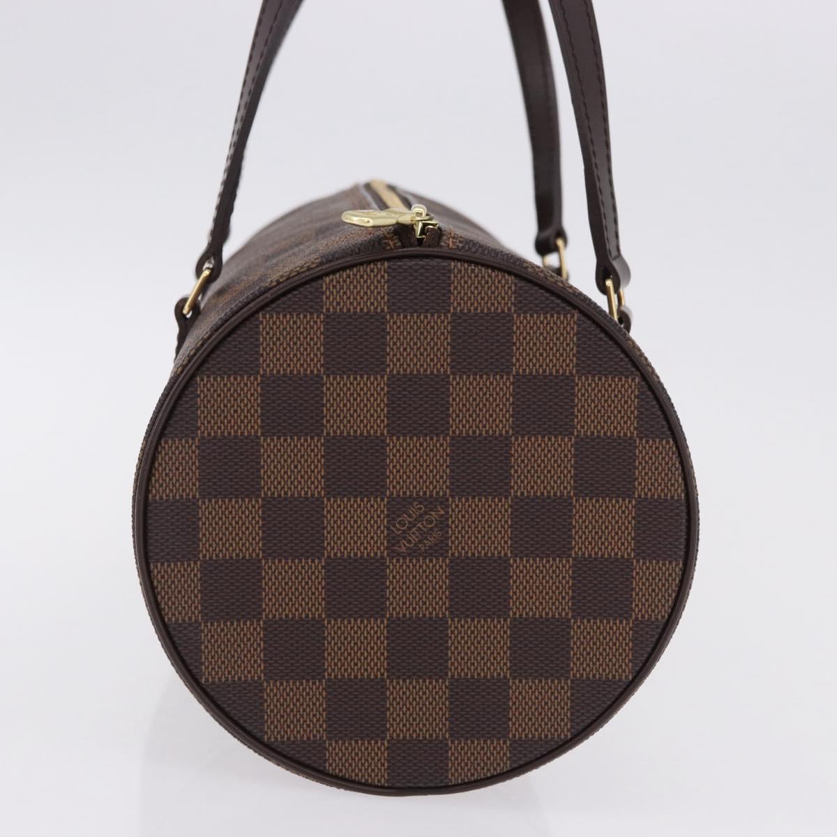 LOUIS VUITTON Damier Ebene Papillon 30 Hand Bag N51303 LV Auth BA13752V