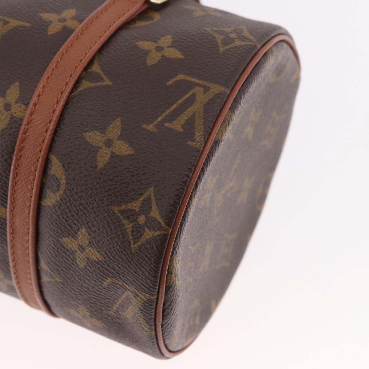 LOUIS VUITTON Monogram Papillon 26 Hand Bag M51386 LV Auth BA13753V