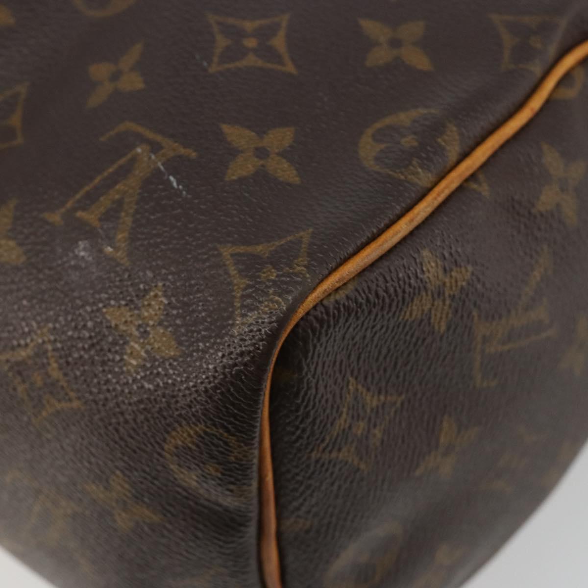 LOUIS VUITTON Monogram Speedy 25 Hand Bag M41528 LV Auth BA13754A