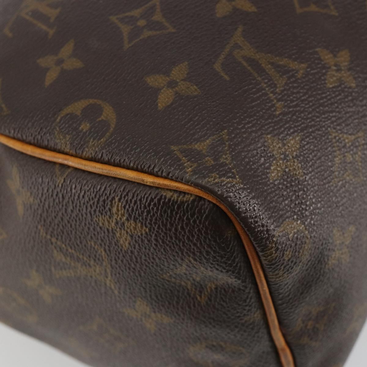 LOUIS VUITTON Monogram Speedy 25 Hand Bag M41528 LV Auth BA13754A