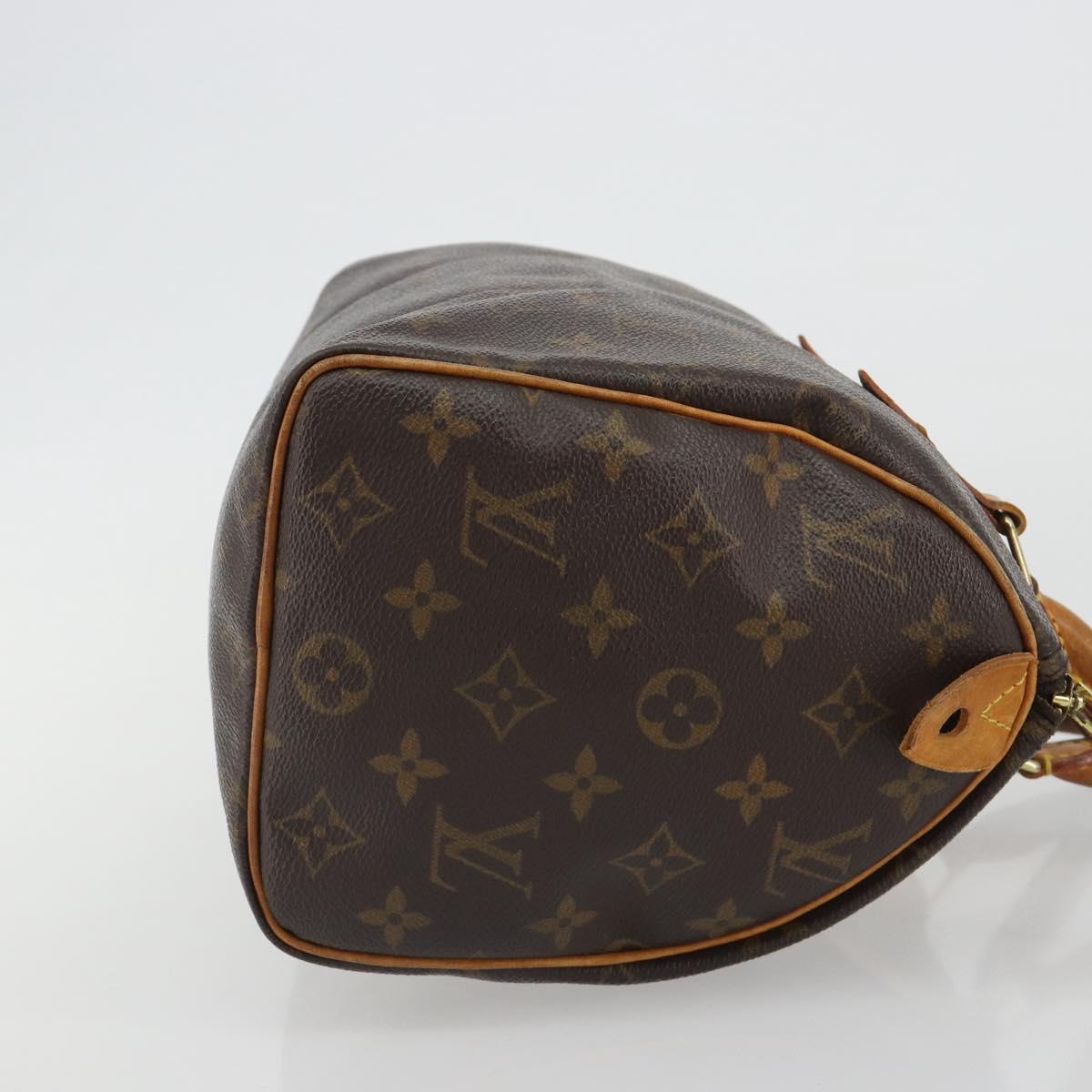 LOUIS VUITTON Monogram Speedy 25 Hand Bag M41528 LV Auth BA13754A