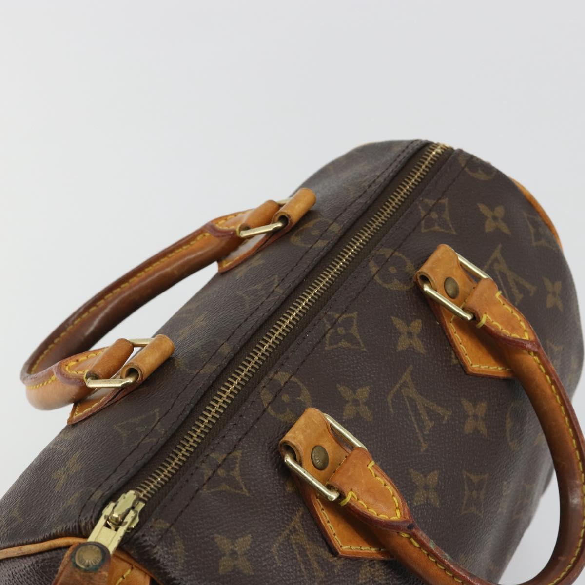 LOUIS VUITTON Monogram Speedy 25 Hand Bag M41528 LV Auth BA13754A
