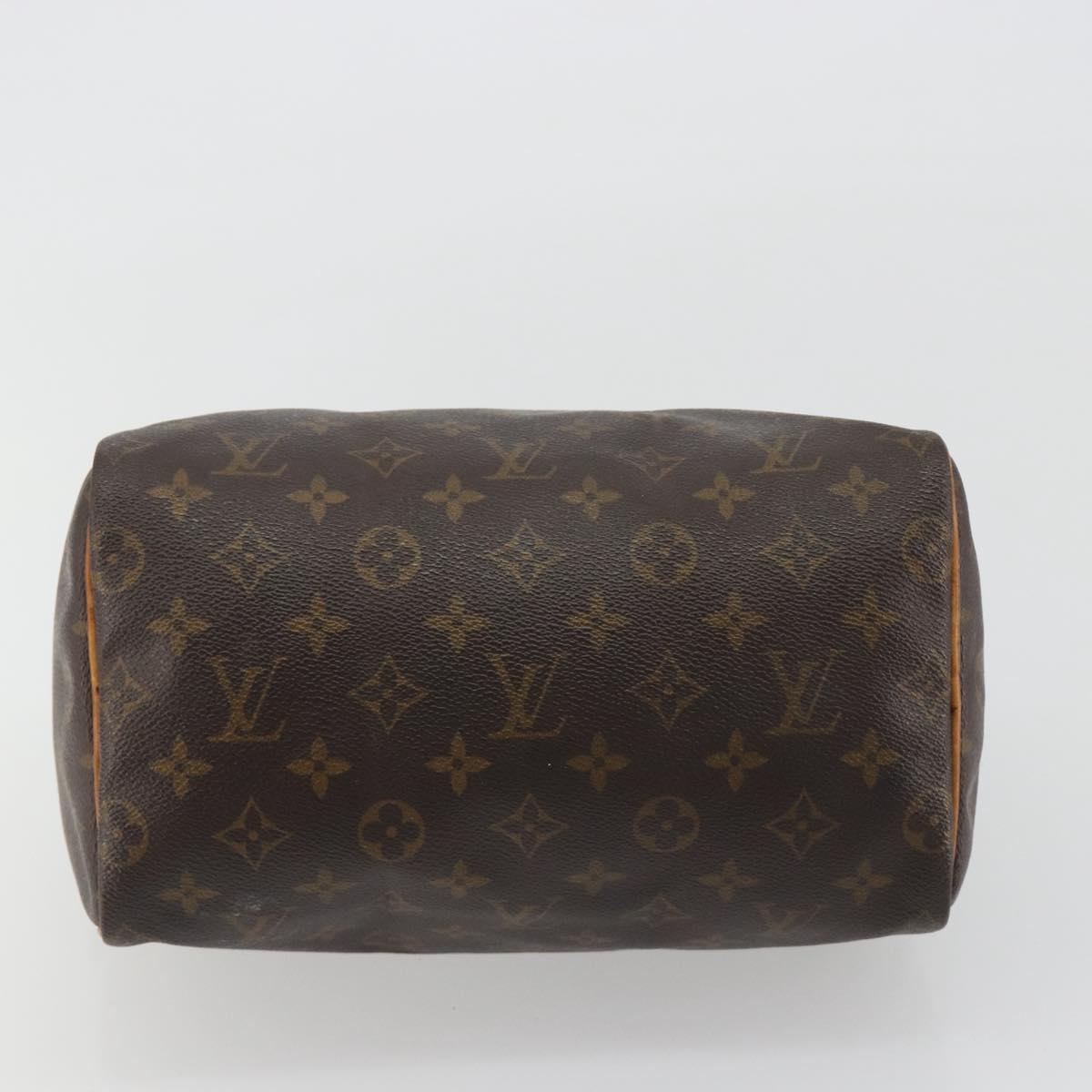 LOUIS VUITTON Monogram Speedy 25 Hand Bag M41528 LV Auth BA13754A