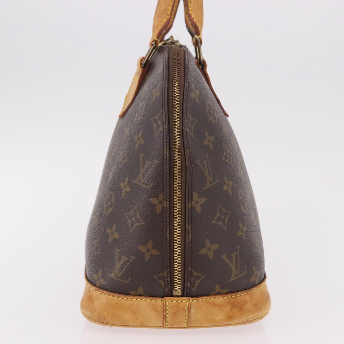 LOUIS VUITTON Monogram Alma Hand Bag M51130 LV Auth BA13756