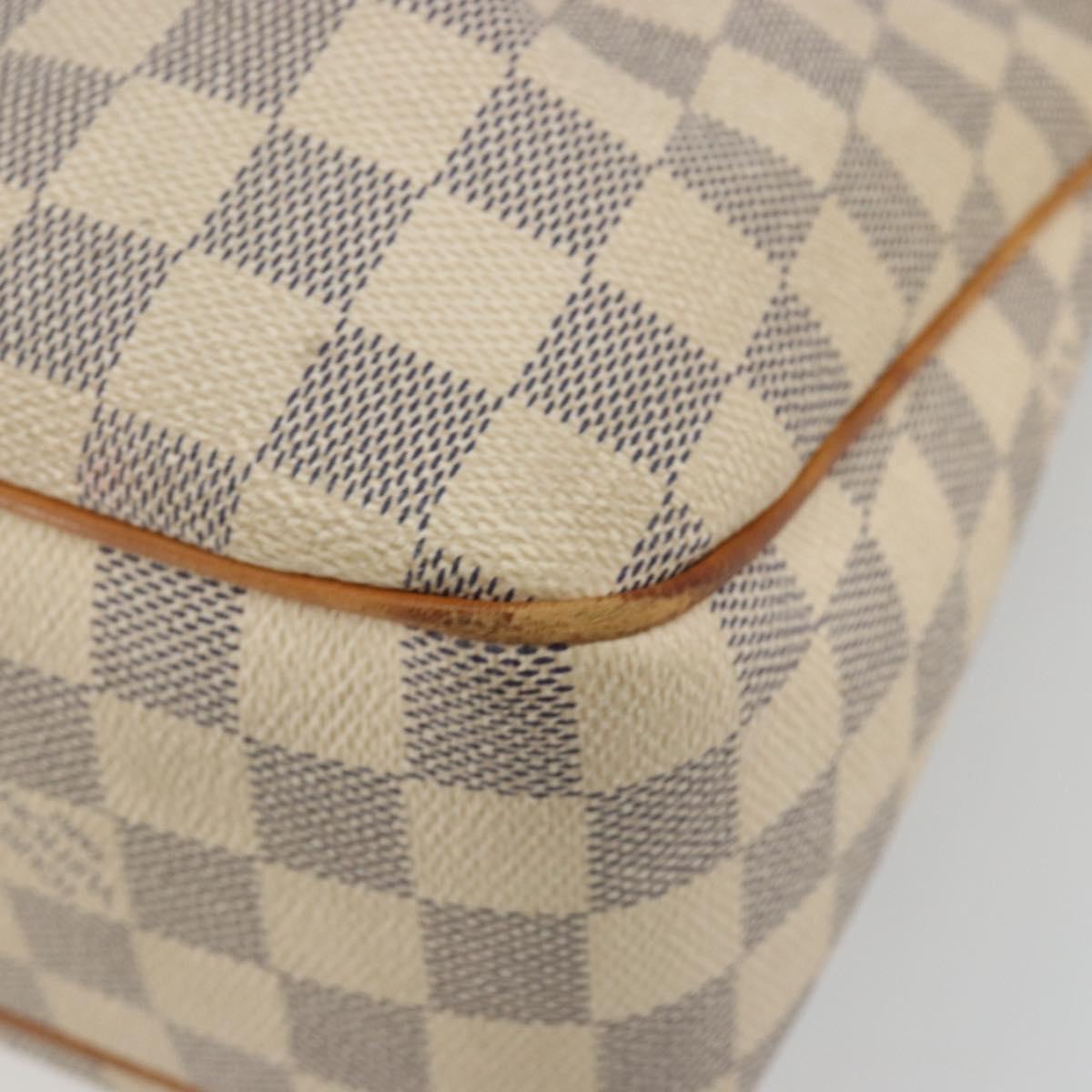 LOUIS VUITTON Damier Azur Siracusa PM Shoulder Bag N41113 LV Auth BA13770