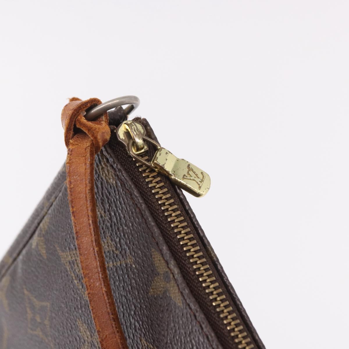 LOUIS VUITTON Monogram Pochette Accessoires Pouch M51980 LV Auth BA13775