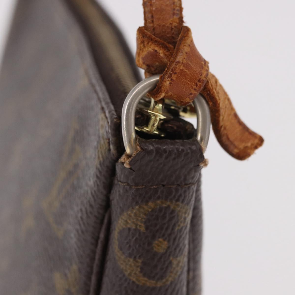 LOUIS VUITTON Monogram Pochette Accessoires Pouch M51980 LV Auth BA13775