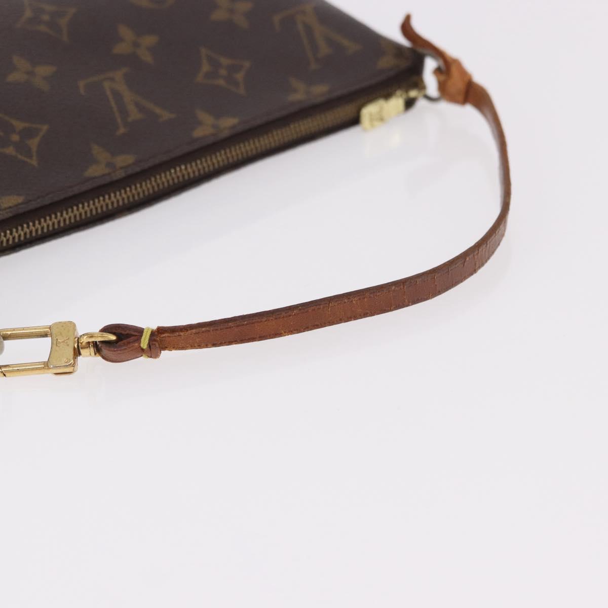 LOUIS VUITTON Monogram Pochette Accessoires Pouch M51980 LV Auth BA13775