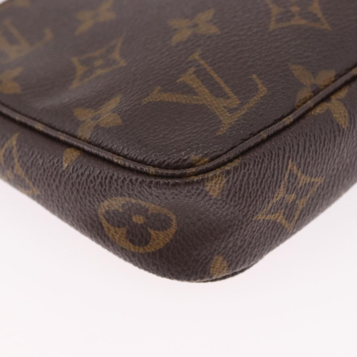 LOUIS VUITTON Monogram Pochette Accessoires Pouch M51980 LV Auth BA13776